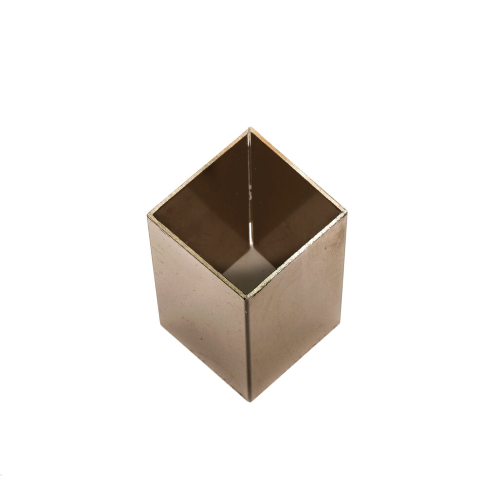 V-Groove Profile MP01-K 1.25mm in Double Stone Steel PVD coloured stainless steel Bronze Brush