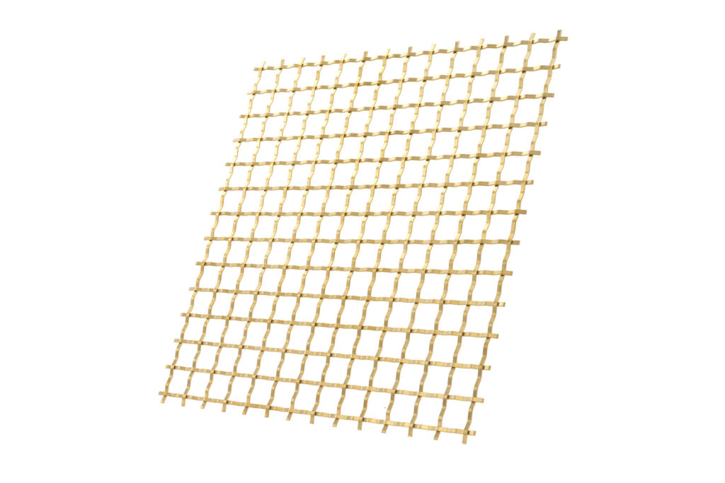 JDL Amron PVD Rigid Woven Mesh S-40 in Champagne