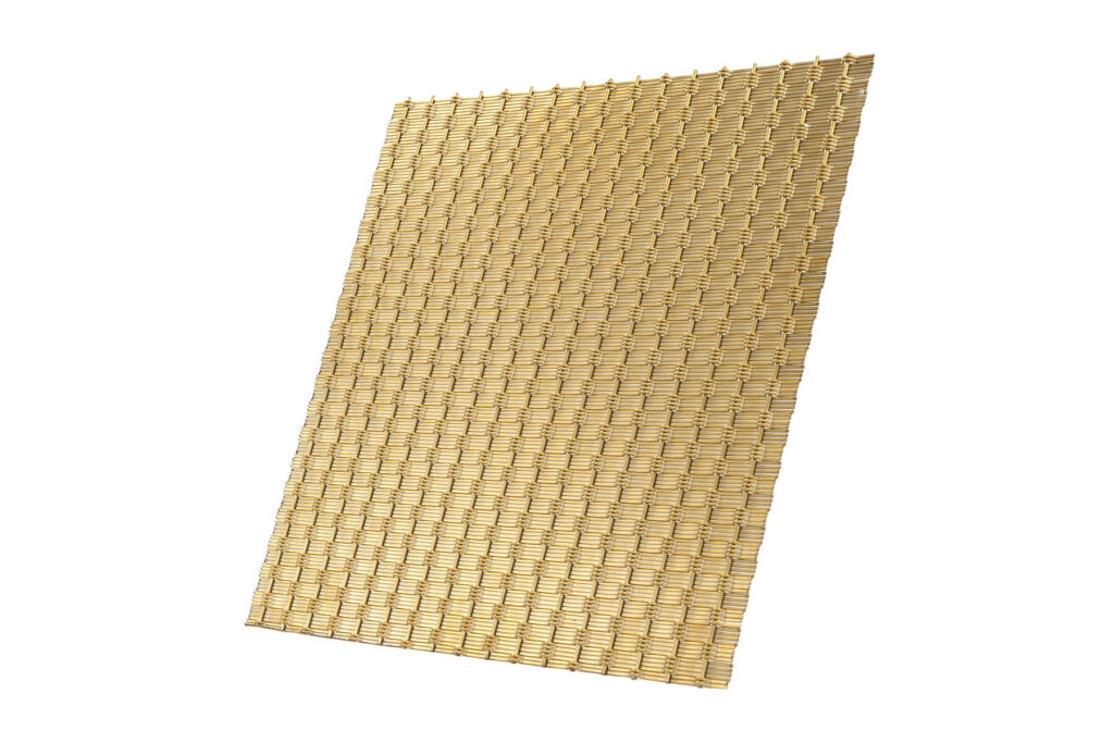JDL Amron PVD Rigid Woven Mesh DF-8 in Champagne