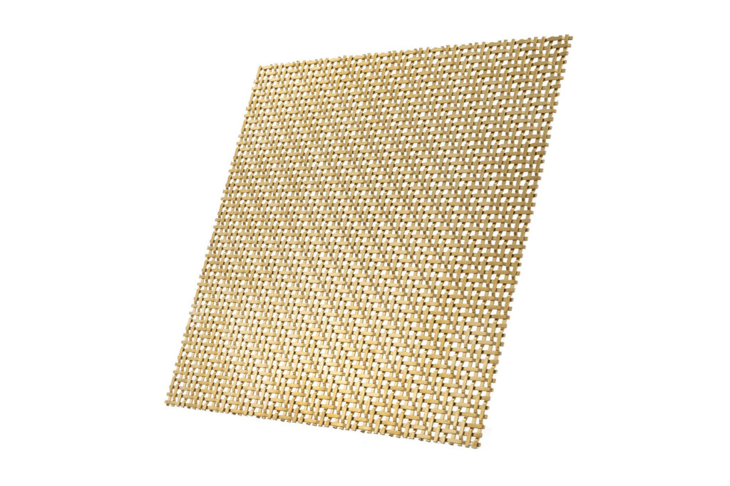 JDL Amron PVD Rigid Woven Mesh TW-1 in Champagne